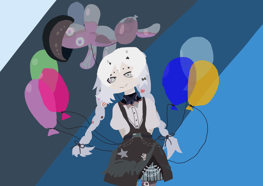 Balloon 4 U (Balloon Party Reverse 1999 Fanart)
